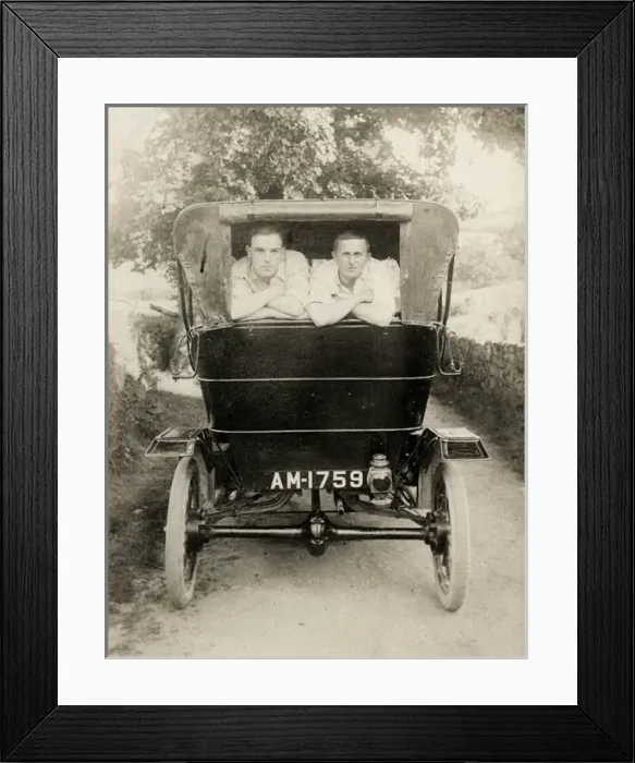 Framed Print : Early Model T Ford Vintage Car, Britain Framed Print : Early Model T Ford Vintage Car, Britain