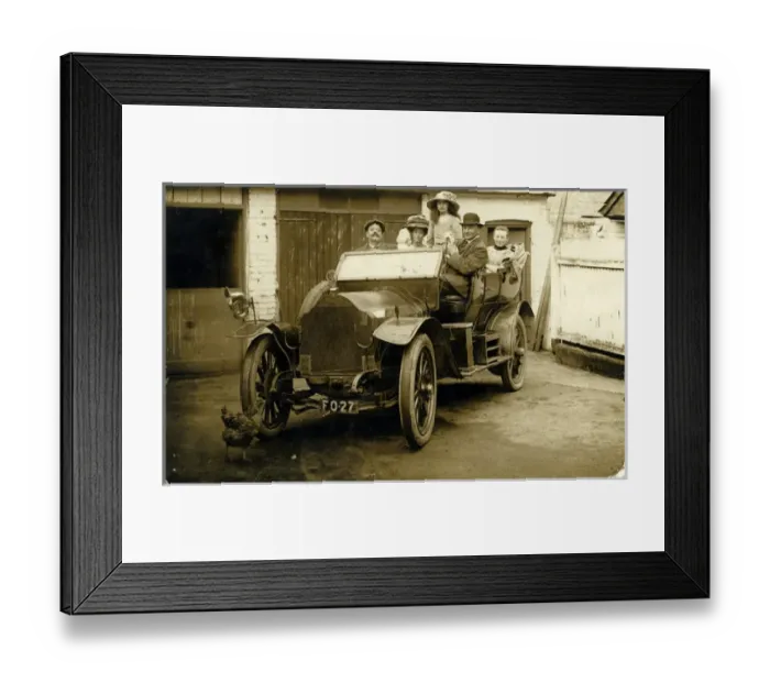 Framed Print : De Dietrich Vintage Car, Wales Framed Print : De Dietrich Vintage Car, Wales