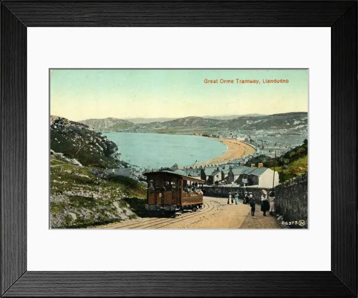 Framed Print : Great Orme Tramway, Lladudno, Conwy, Wales Framed Print : Great Orme Tramway, Lladudno, Conwy, Wales