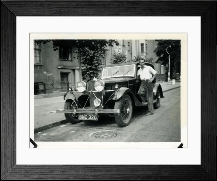 Framed Print : Talbot 105 Vintage Car, Twickenham, England Framed Print : Talbot 105 Vintage Car, Twickenham, England