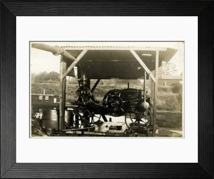 Framed Print : Canal Water Pump, St Germans, Saltash, England Framed Print : Canal Water Pump, St Germans, Saltash, England