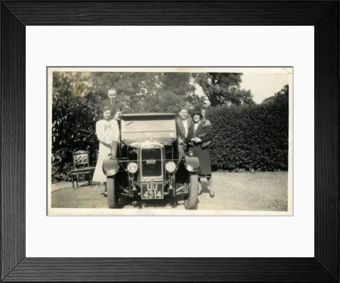 Framed Print : Singer Vintage Car, England Framed Print : Singer Vintage Car, England