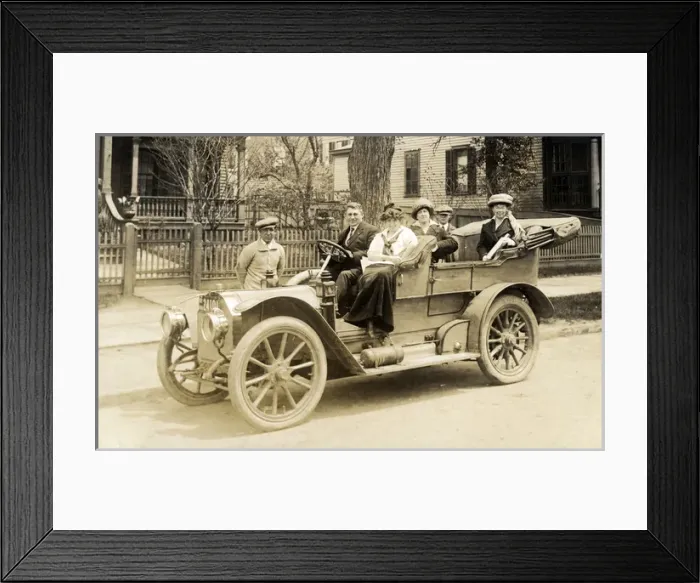 Framed Print : Mercedes Vintage Car, USA Framed Print : Mercedes Vintage Car, USA
