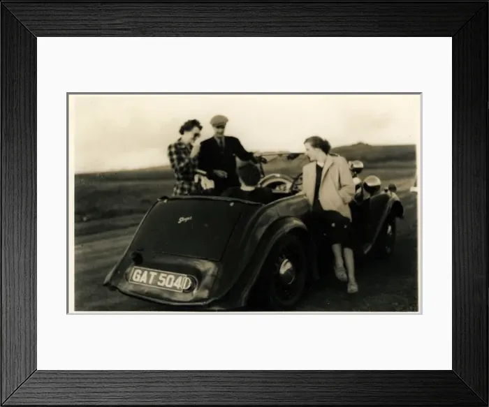 Framed Print : Singer Vintage Car, England Framed Print : Singer Vintage Car, England