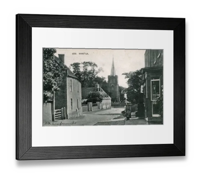 Framed Print : The Village, Minster, Ramsgate, England Framed Print : The Village, Minster, Ramsgate, England