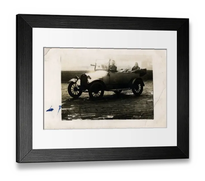Framed Print : Chevrolet Vintage Car, England Framed Print : Chevrolet Vintage Car, England