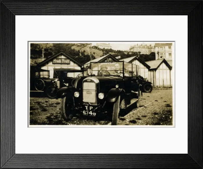 Framed Print : Singer Vintage Car, Folkestone, England Framed Print : Singer Vintage Car, Folkestone, England