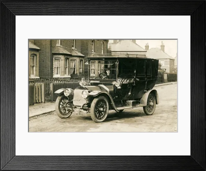 Framed Print : Wolseley Vintage Limousine / Car, England Framed Print : Wolseley Vintage Limousine / Car, England