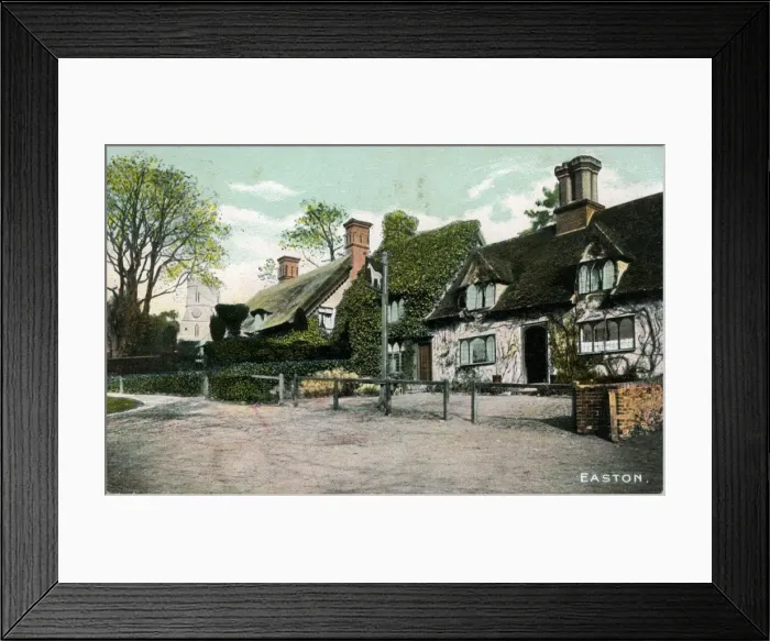 Framed Print : The Village, Easton, Woodbridge, England Framed Print : The Village, Easton, Woodbridge, England