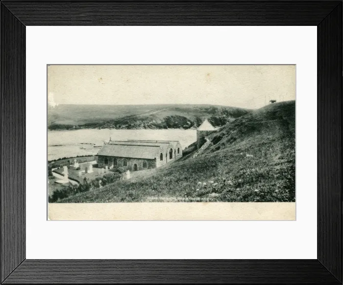 Framed Print : The Cove, Gunwalloe, Helston, England Framed Print : The Cove, Gunwalloe, Helston, England