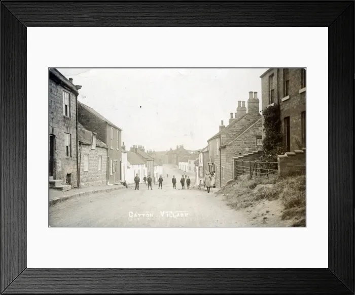 Framed Print : The Village, Cayton, Scarborough, England Framed Print : The Village, Cayton, Scarborough, England
