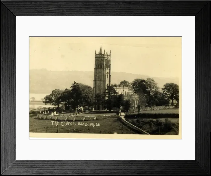 Framed Print : Church, Blagdon, England Framed Print : Church, Blagdon, England