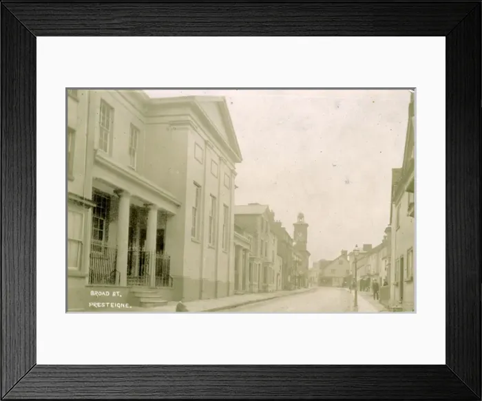 Framed Print : Broad Street, Presteigne, Powys, Wales Framed Print : Broad Street, Presteigne, Powys, Wales