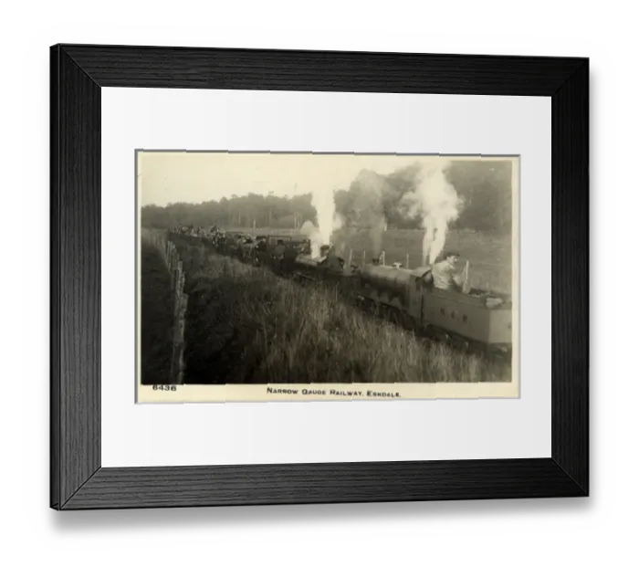 Framed Print : Narrow Gauge Railway, Eskdale, Holmbrook, England Framed Print : Narrow Gauge Railway, Eskdale, Holmbrook, England