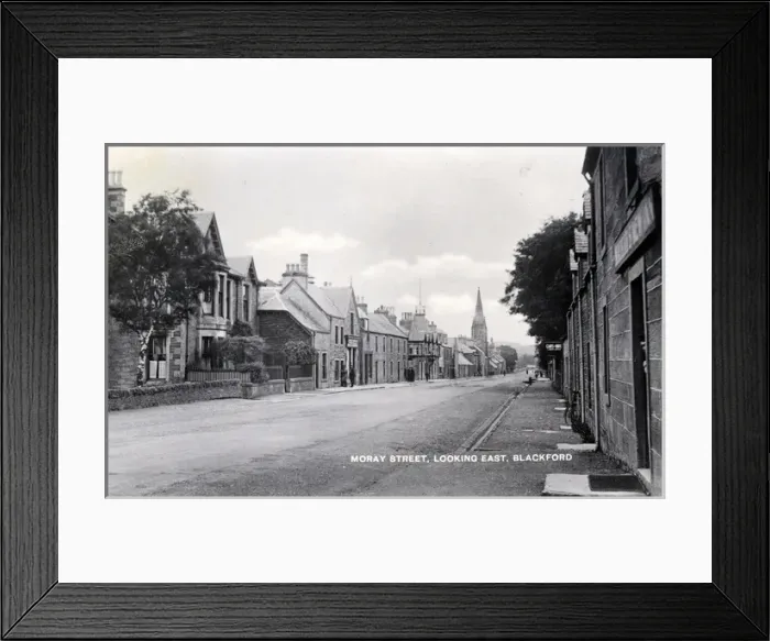 Framed Print : Moray Street, Blackford, Auchterarder, Scotland Framed Print : Moray Street, Blackford, Auchterarder, Scotland