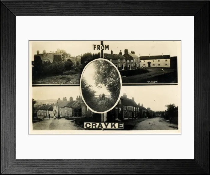 Framed Print : Multiview, Crayke, Easingwold, England Framed Print : Multiview, Crayke, Easingwold, England