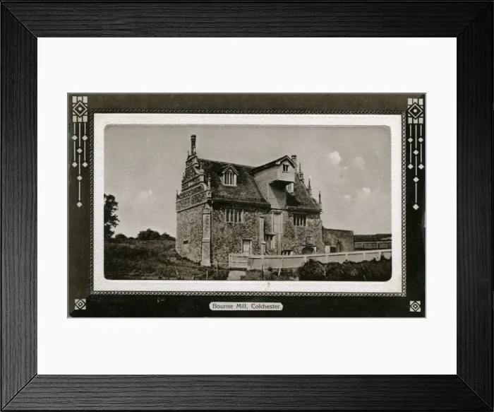 Framed Print : Bourne Mill, Colchester, England Framed Print : Bourne Mill, Colchester, England