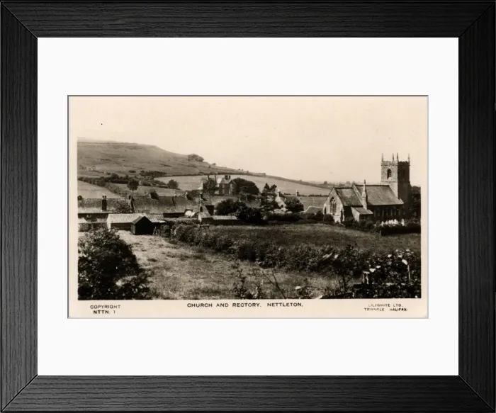 Framed Print : The Village, Nettleton, Market Rasen, England Framed Print : The Village, Nettleton, Market Rasen, England