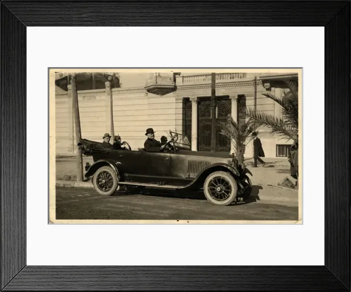 Framed Print : Vintage Car (awaiting identification), Spain Framed Print : Vintage Car (awaiting identification), Spain
