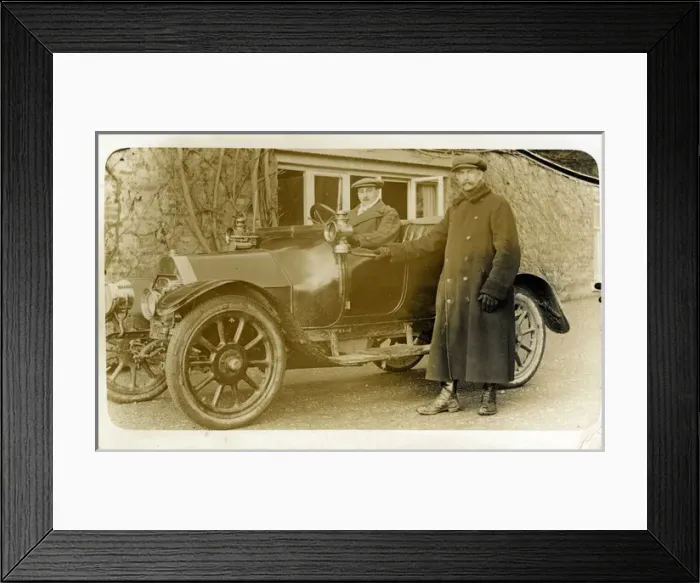 Framed Print : Belsize 2-Seater Vintage Car, England Framed Print : Belsize 2-Seater Vintage Car, England