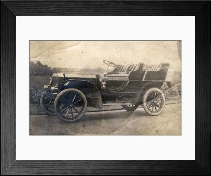 Framed Print : Veteran Car (awaiting identification), britain