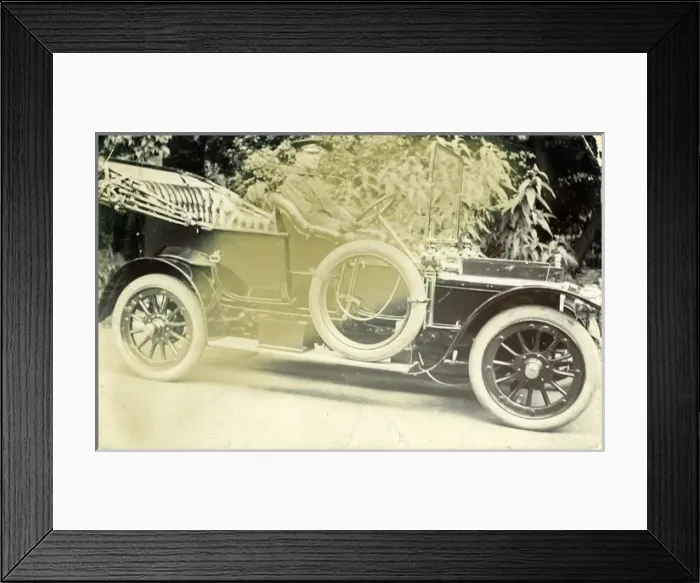 Framed Print : Vintage Car (awaiting identification), England Framed Print : Vintage Car (awaiting identification), England