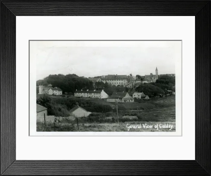 Framed Print : General View, Caldey Island, Wales Framed Print : General View, Caldey Island, Wales
