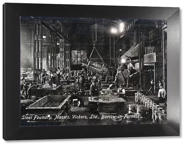 Vickers Steel Foundry, Barrow-in-Furness, England