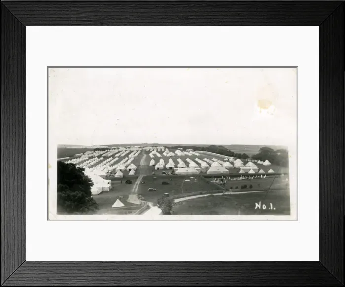 Framed Print : World War Two Army Camp, Blickling Park, Aylsham, England Framed Print : World War Two Army Camp, Blickling Park, Aylsham, England
