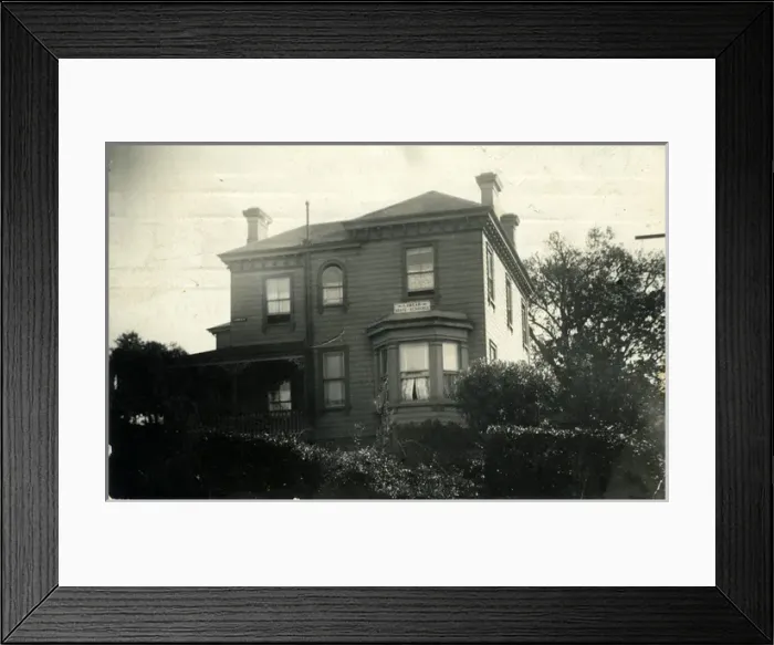 Framed Print : Lumeah Lodging House - Board & Residence, 4, Short Street Framed Print : Lumeah Lodging House - Board & Residence, 4, Short Street