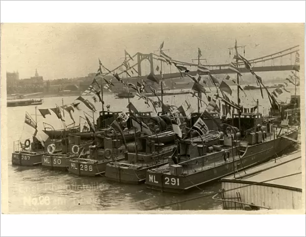 World War One Royal Navy Rhine Patrol Flotilla - Motor Launc
