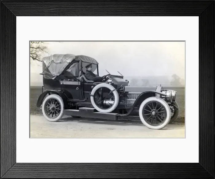 Framed Print : UNIC Vintage Car, England Framed Print : UNIC Vintage Car, England