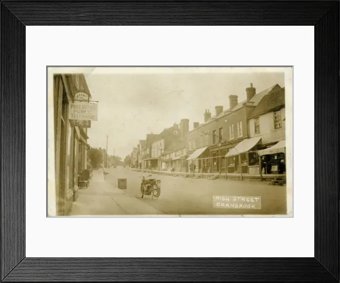 Framed Print : High Street, Cranbrook, England Framed Print : High Street, Cranbrook, England