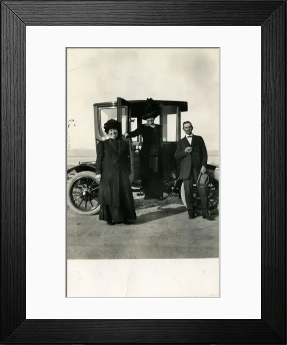 Framed Print : Detroit Vintage Car, USA Framed Print : Detroit Vintage Car, USA
