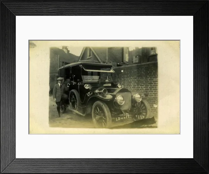 Framed Print : Wolseley Vintage Car, Deal, England Framed Print : Wolseley Vintage Car, Deal, England