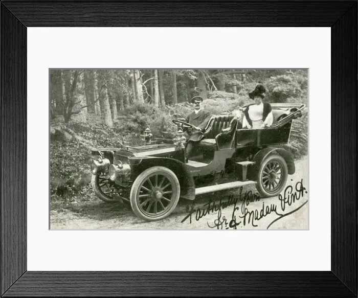 Framed Print : Panhard et Levassor Vintage Car, England Framed Print : Panhard et Levassor Vintage Car, England
