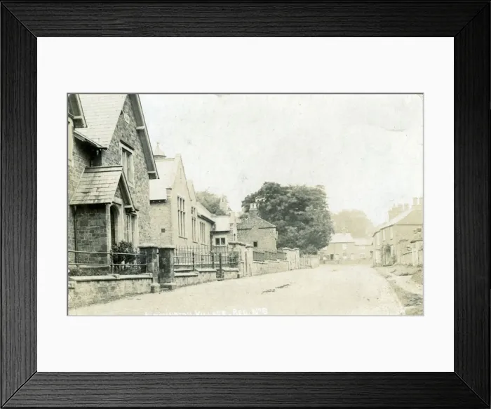 Framed Print : The Village, Knossington, England Framed Print : The Village, Knossington, England