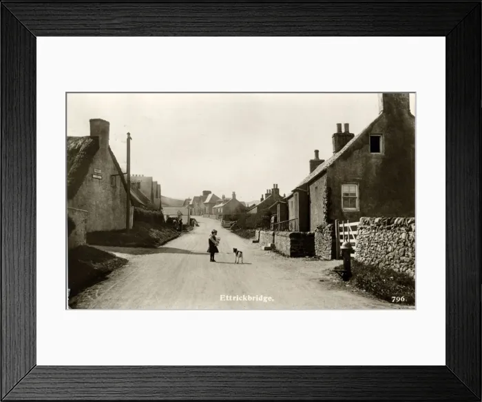 Framed Print : The Village, Ettrickbridge, Selkirk, England Framed Print : The Village, Ettrickbridge, Selkirk, England