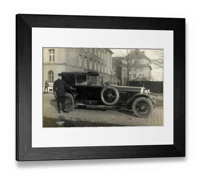 Framed Print : Austro Daimler Landaulet Vintage Car, Cologne / K Framed Print : Austro Daimler Landaulet Vintage Car, Cologne / K