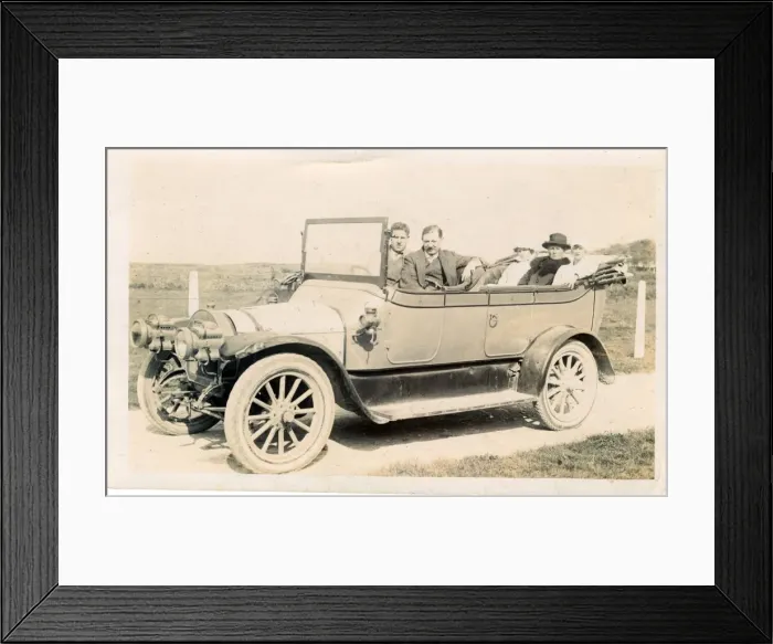 Framed Print : Unic Vintage Car, Britain Framed Print : Unic Vintage Car, Britain
