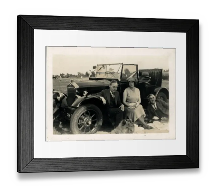 Framed Print : Wolseley Viper Vintage Car, England Framed Print : Wolseley Viper Vintage Car, England