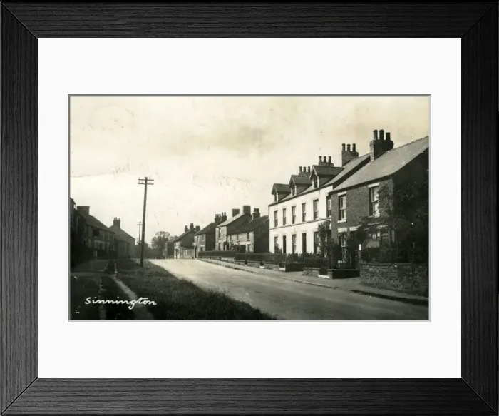 Framed Print : The Village, Sinnington, England Framed Print : The Village, Sinnington, England
