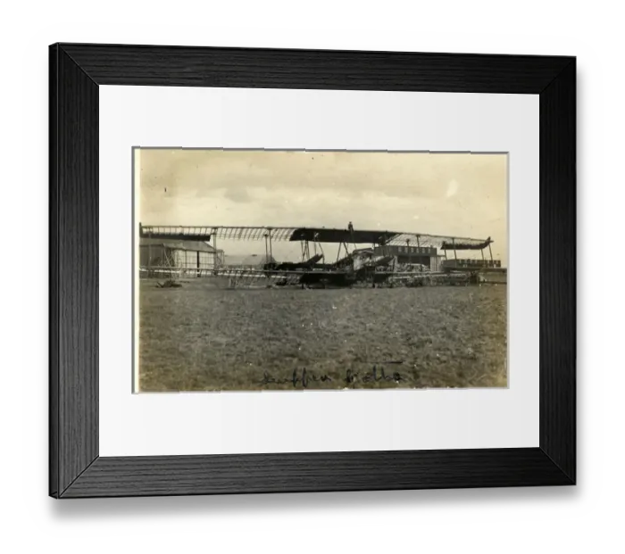 Framed Print : Extreme Biplane Comparison, Airfield, Germany Framed Print : Extreme Biplane Comparison, Airfield, Germany