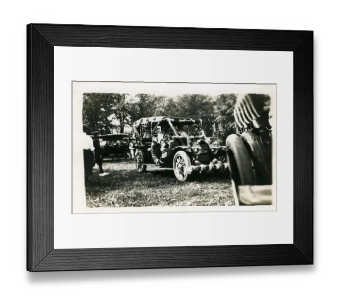 Framed Print : Vintage Car (awaiting identification), USA Framed Print : Vintage Car (awaiting identification), USA