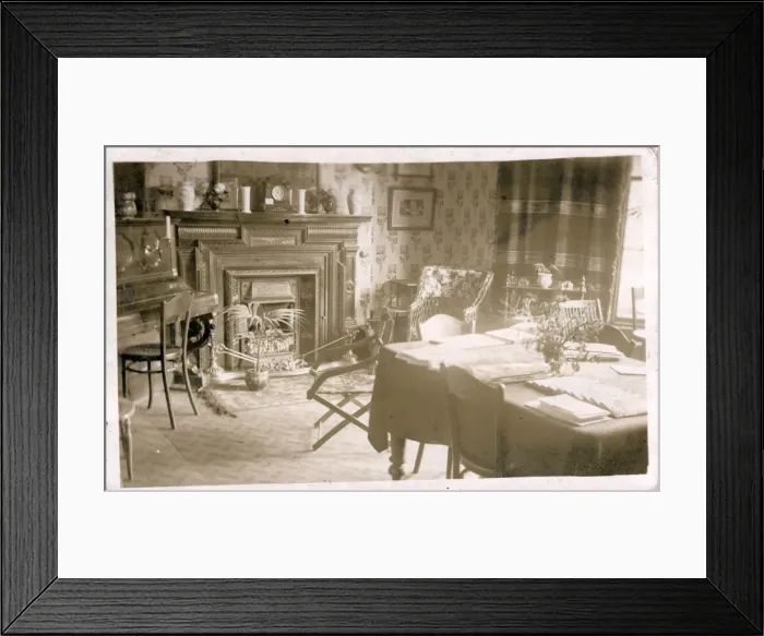 Framed Print : Sitting Room, The YMCA Institute, Swansea, Wales Framed Print : Sitting Room, The YMCA Institute, Swansea, Wales