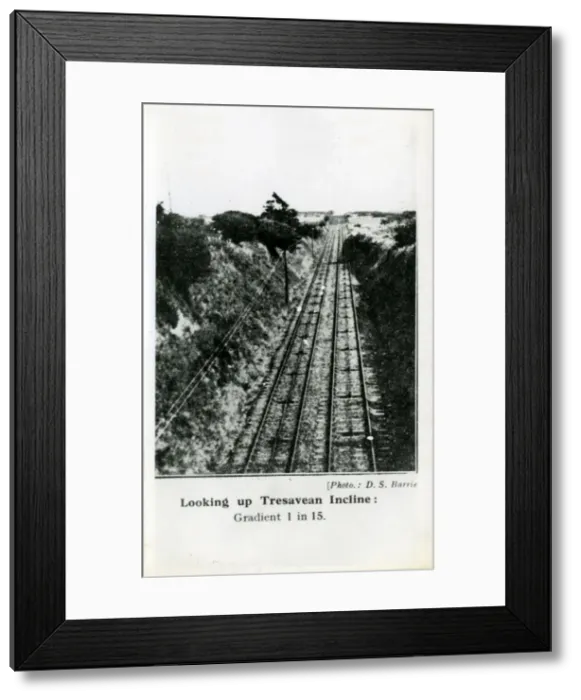 Framed Print : Hayle Railway, Tresavean Incline, Lanner, England Framed Print : Hayle Railway, Tresavean Incline, Lanner, England