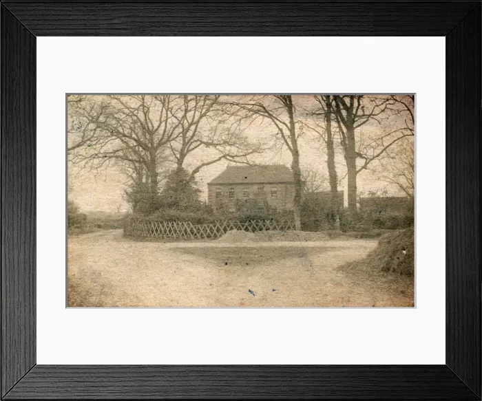 Framed Print : Fine House, Thought to be near Stalham, England Framed Print : Fine House, Thought to be near Stalham, England