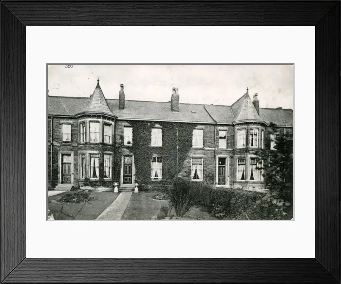 Framed Print : Fine Terrace, Thought to be near Headingley, England Framed Print : Fine Terrace, Thought to be near Headingley, England