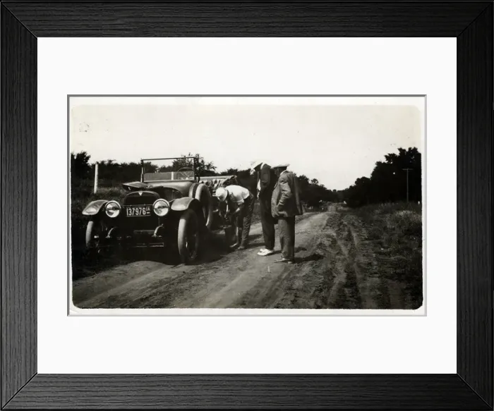 Framed Print : 1915 Hudson Vintage Car, USA Framed Print : 1915 Hudson Vintage Car, USA