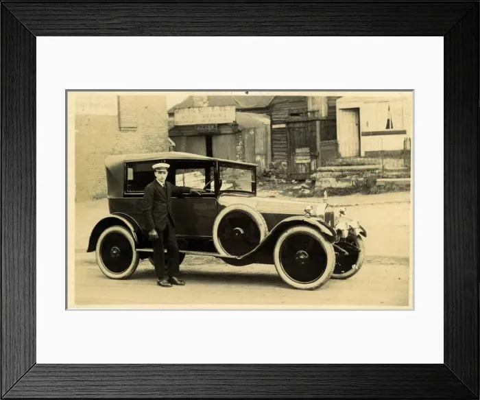 Framed Print : Singer Vintage Car, Britain Framed Print : Singer Vintage Car, Britain